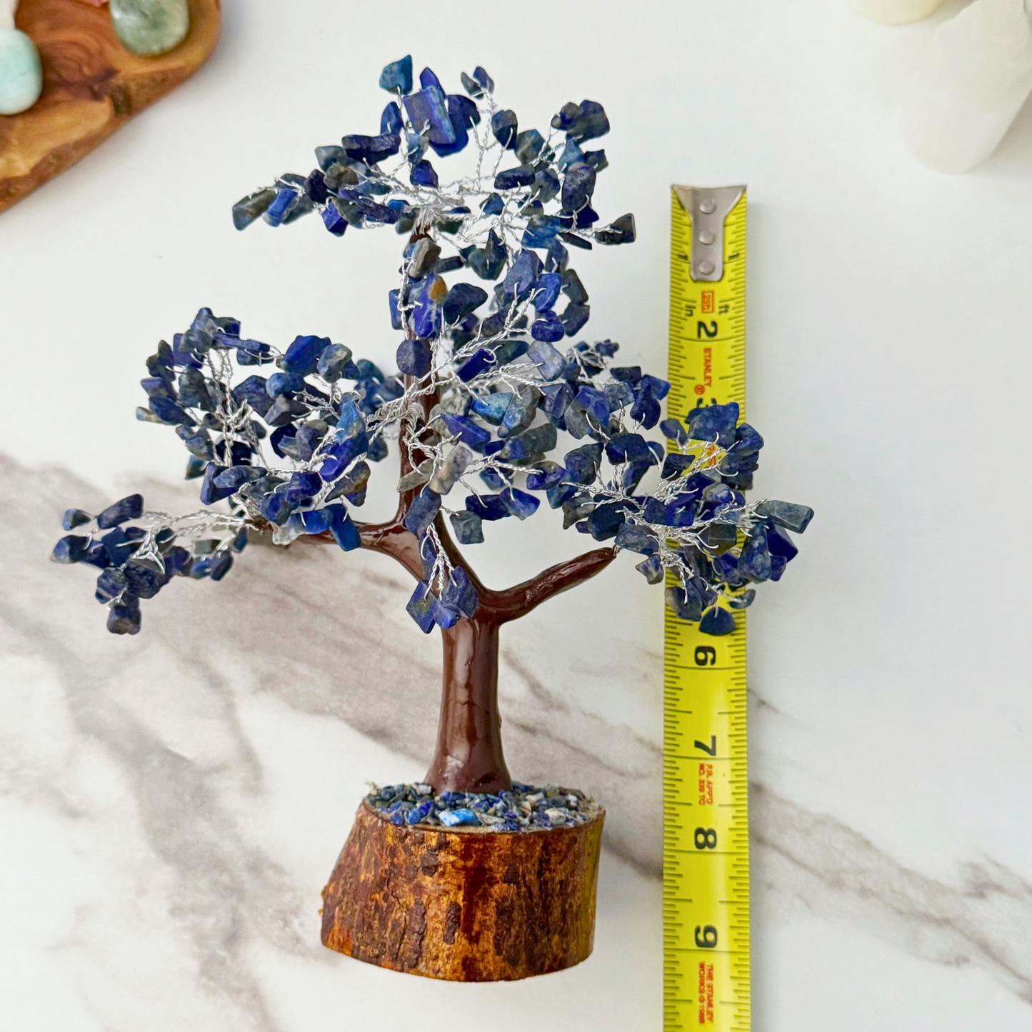 8" Lapis Lazuli Crystal Gemstone Tree