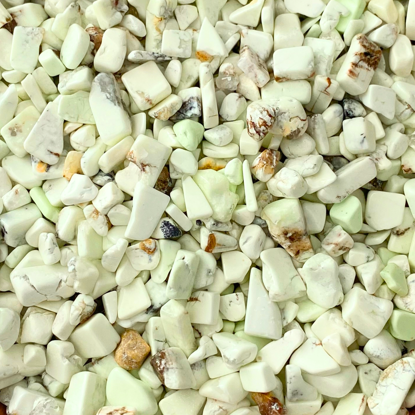 Lemon Chrysoprase Crystal Chips