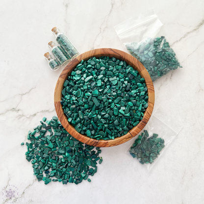 Malachite Crystal Chips