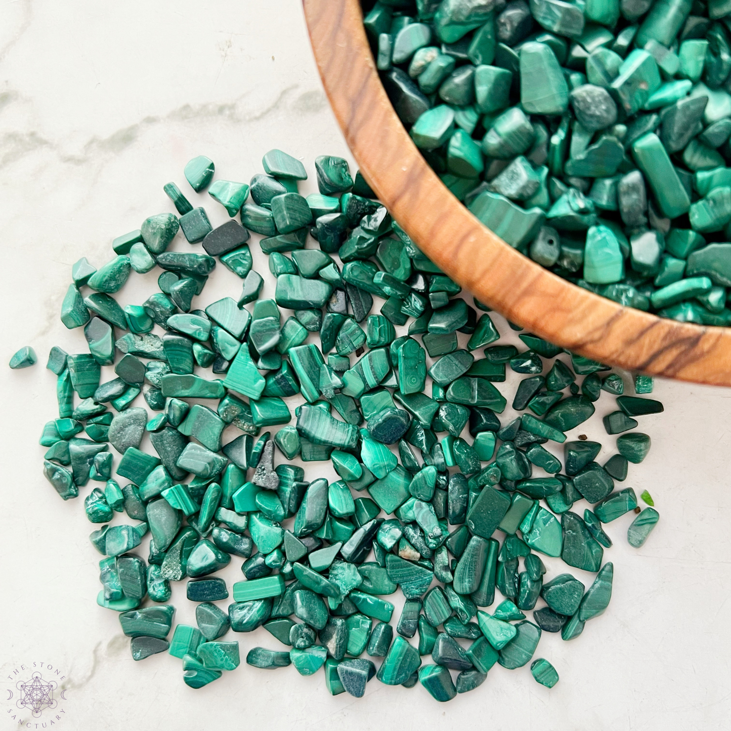 Malachite Crystal Chips