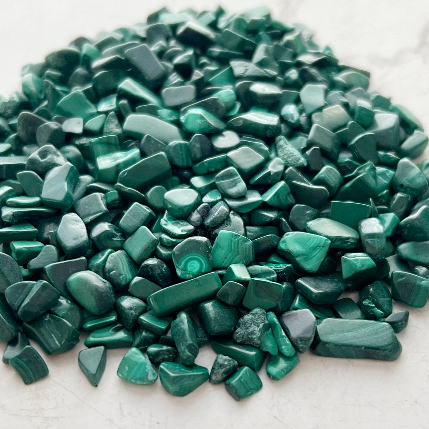Malachite Crystal Chips