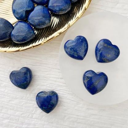 1" Mini Lapis Lazuli Heart