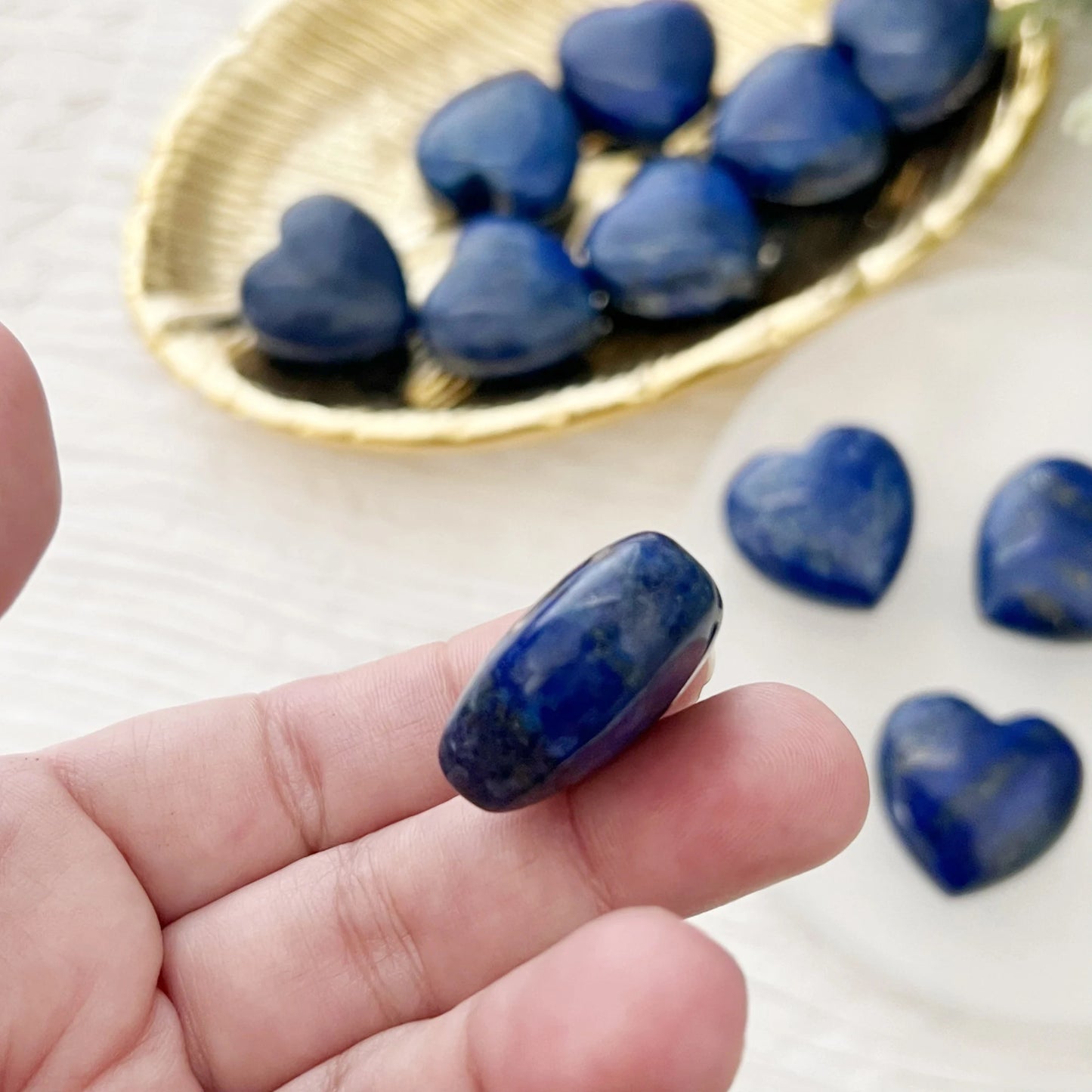 1" Mini Lapis Lazuli Heart