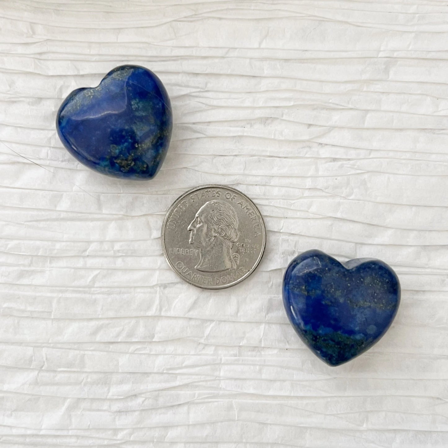 1" Mini Lapis Lazuli Heart