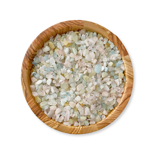 Morganite Crystal Chips