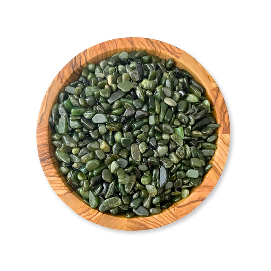 Nephrite Jade Crystal Chips