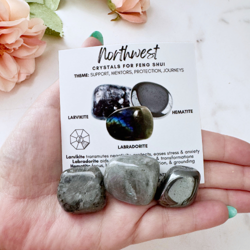 Northwest Feng Shui Crystal Kit – Guidance, Protection & Support