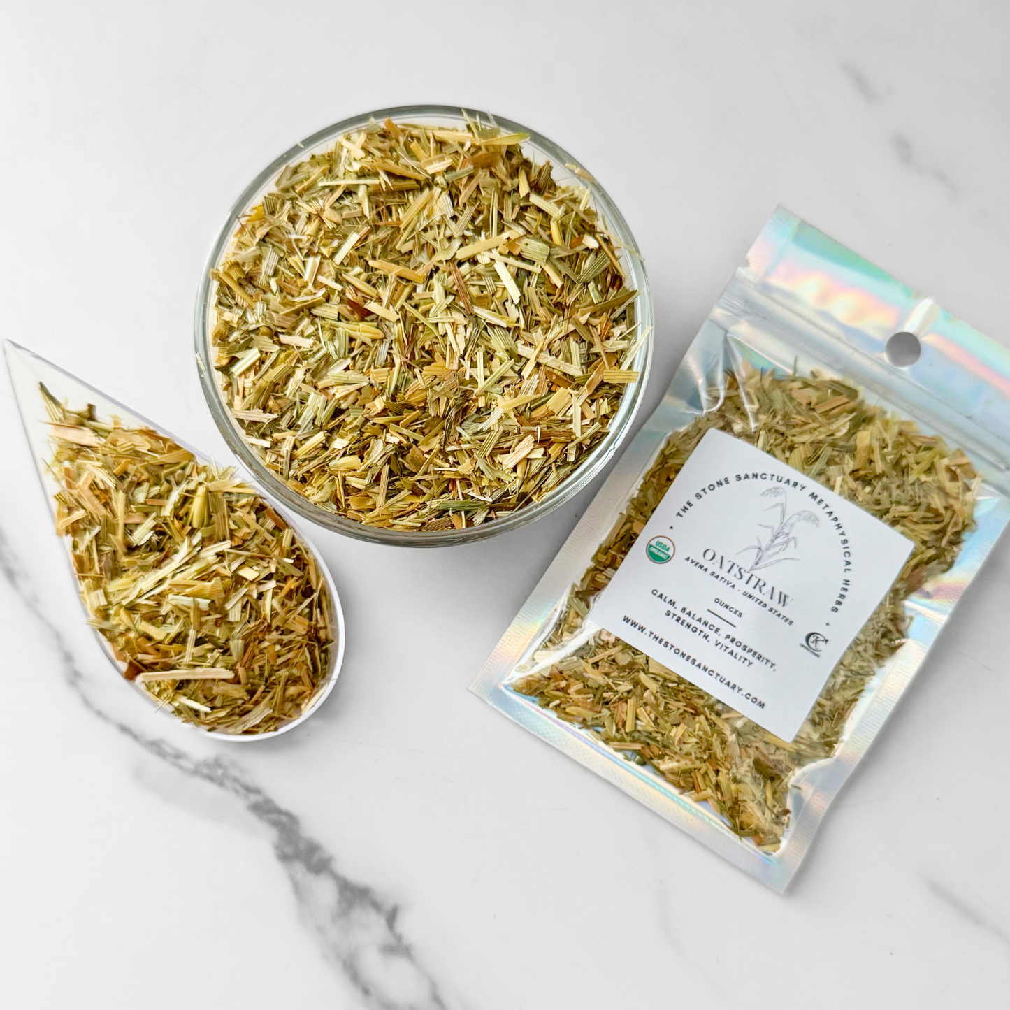 Oatstraw, Cut and Sifted, Organic