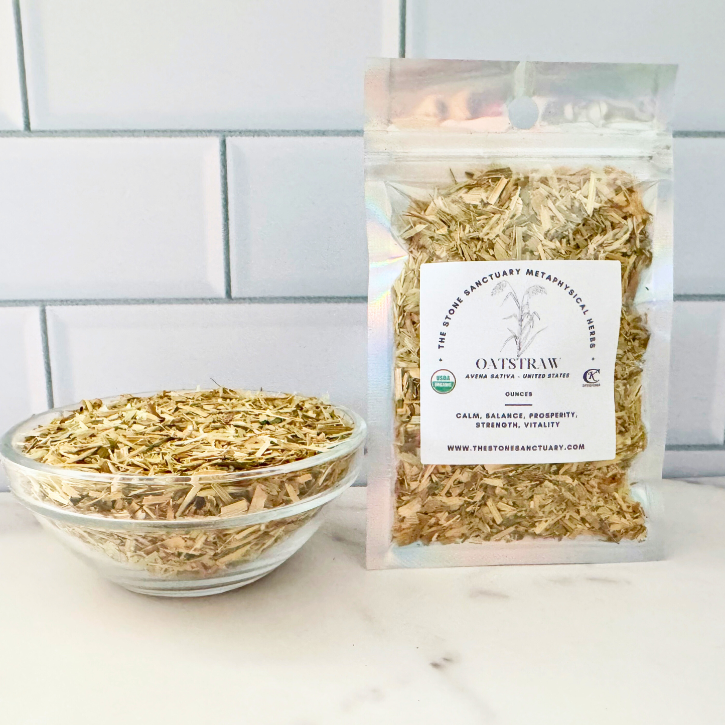 Oatstraw, Cut and Sifted, Organic