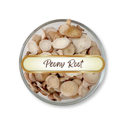 Peony Root, Sliced, Organic