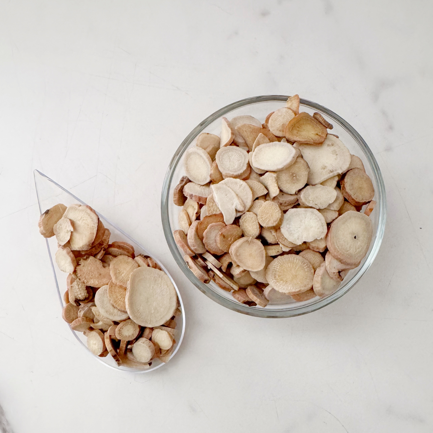Peony Root, Sliced, Organic