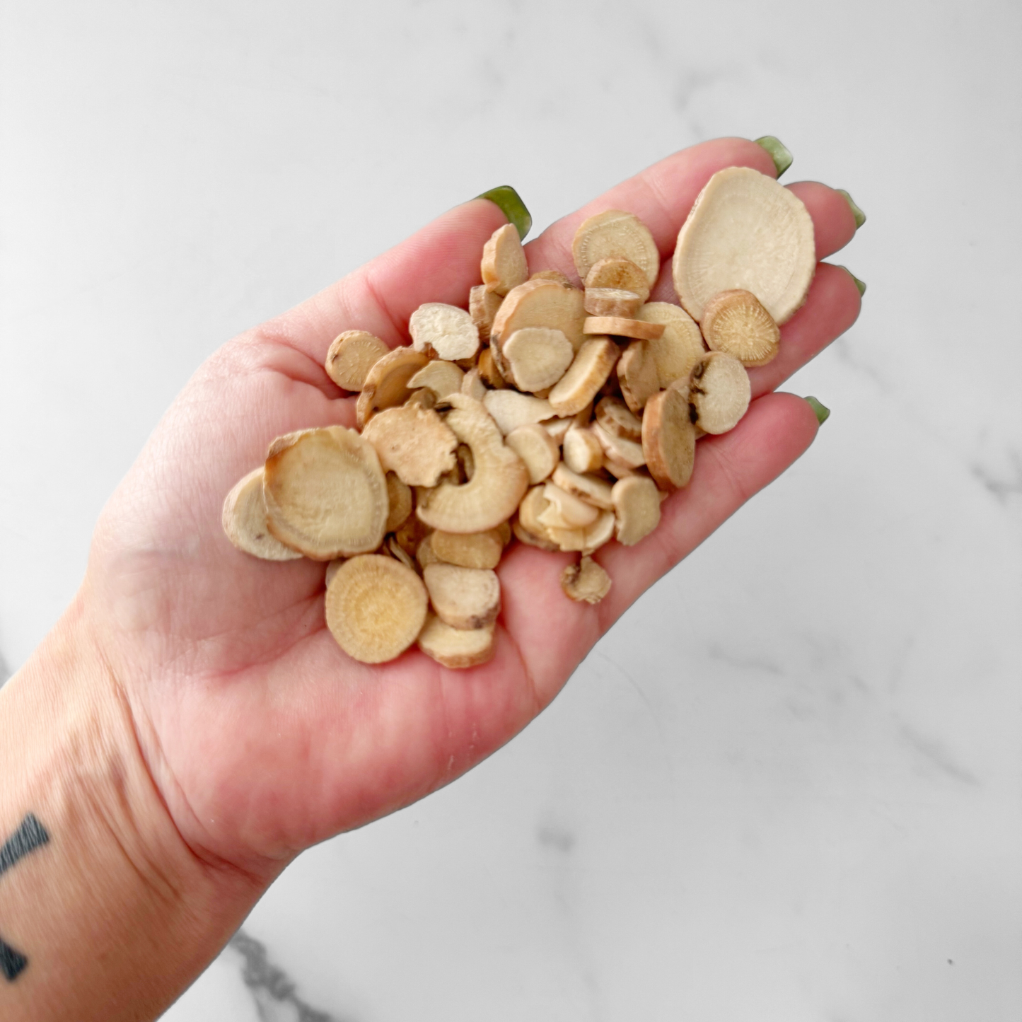 Peony Root, Sliced, Organic