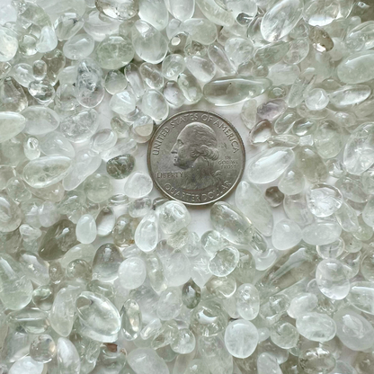 Prasiolite Crystal Chips