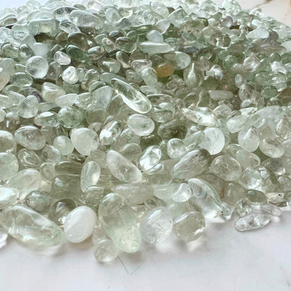 Prasiolite Crystal Chips