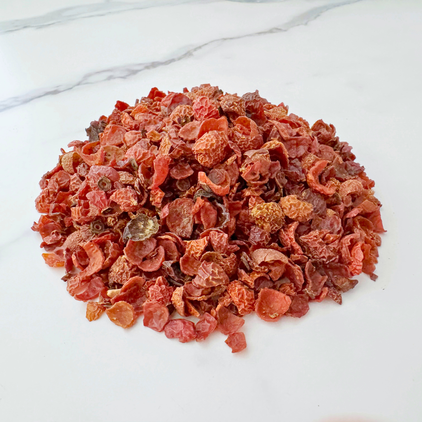 Rosehips, Cut and Sifted, Seedless, Organic