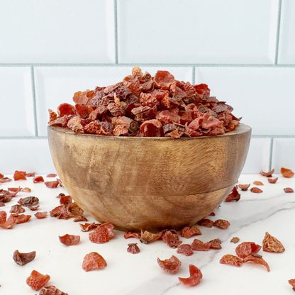 Rosehips, Cut and Sifted, Seedless, Organic