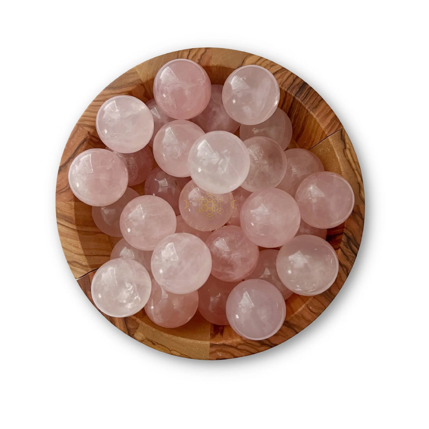 Mini Rose Quartz Sphere