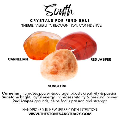 South Feng Shui Crystal Kit – Confidence, Visibility & Recognition