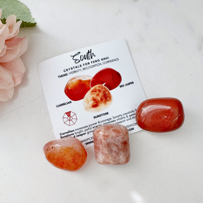 South Feng Shui Crystal Kit – Confidence, Visibility & Recognition