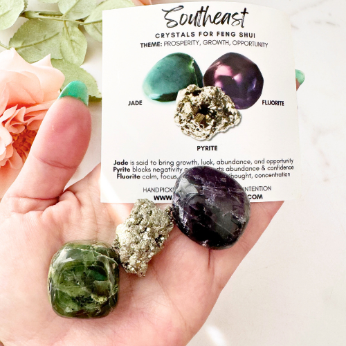 Southeast Feng Shui Crystal Kit – Wealth, Growth & Opportunity