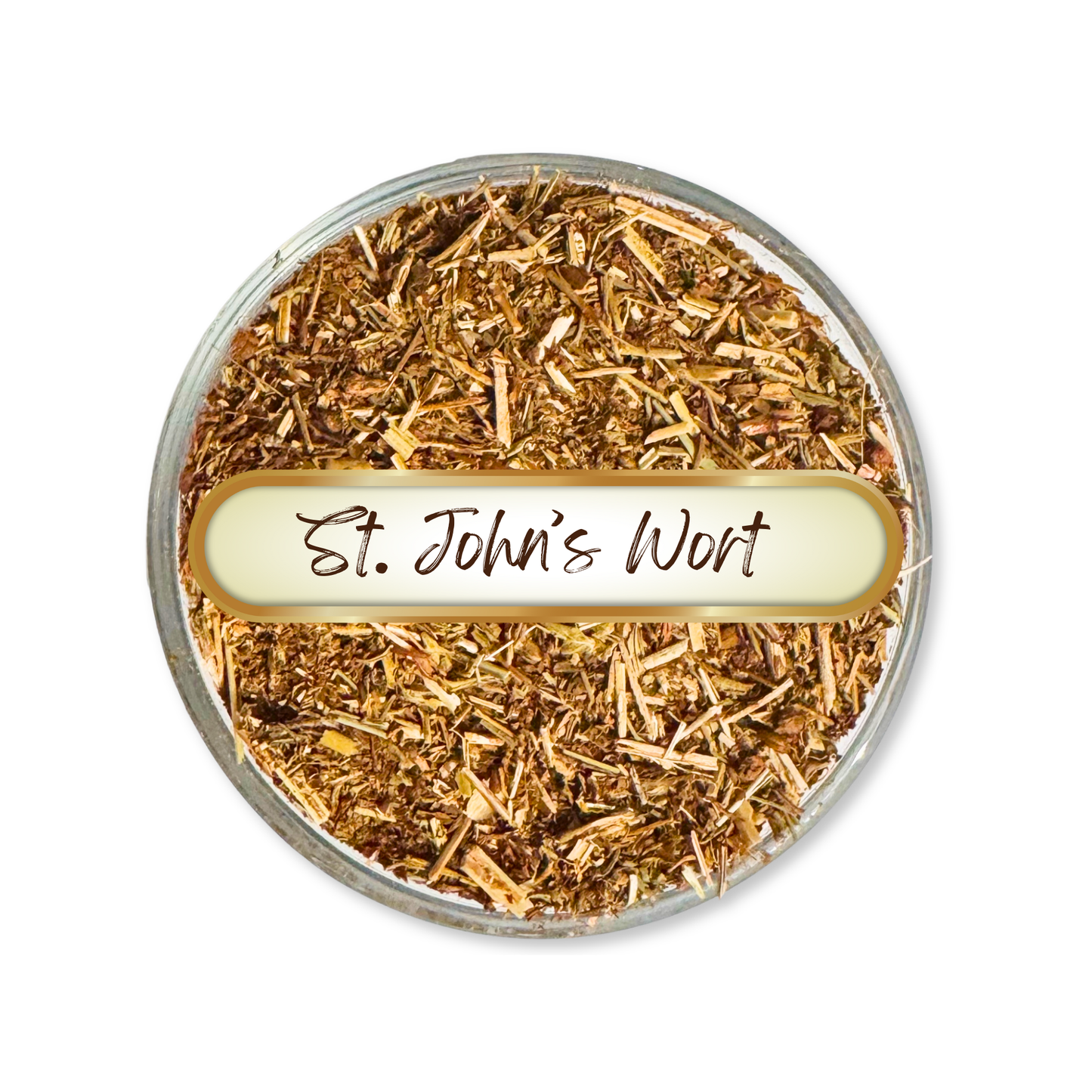 St. John's Wort Herb, Cut and Sifted, Organic