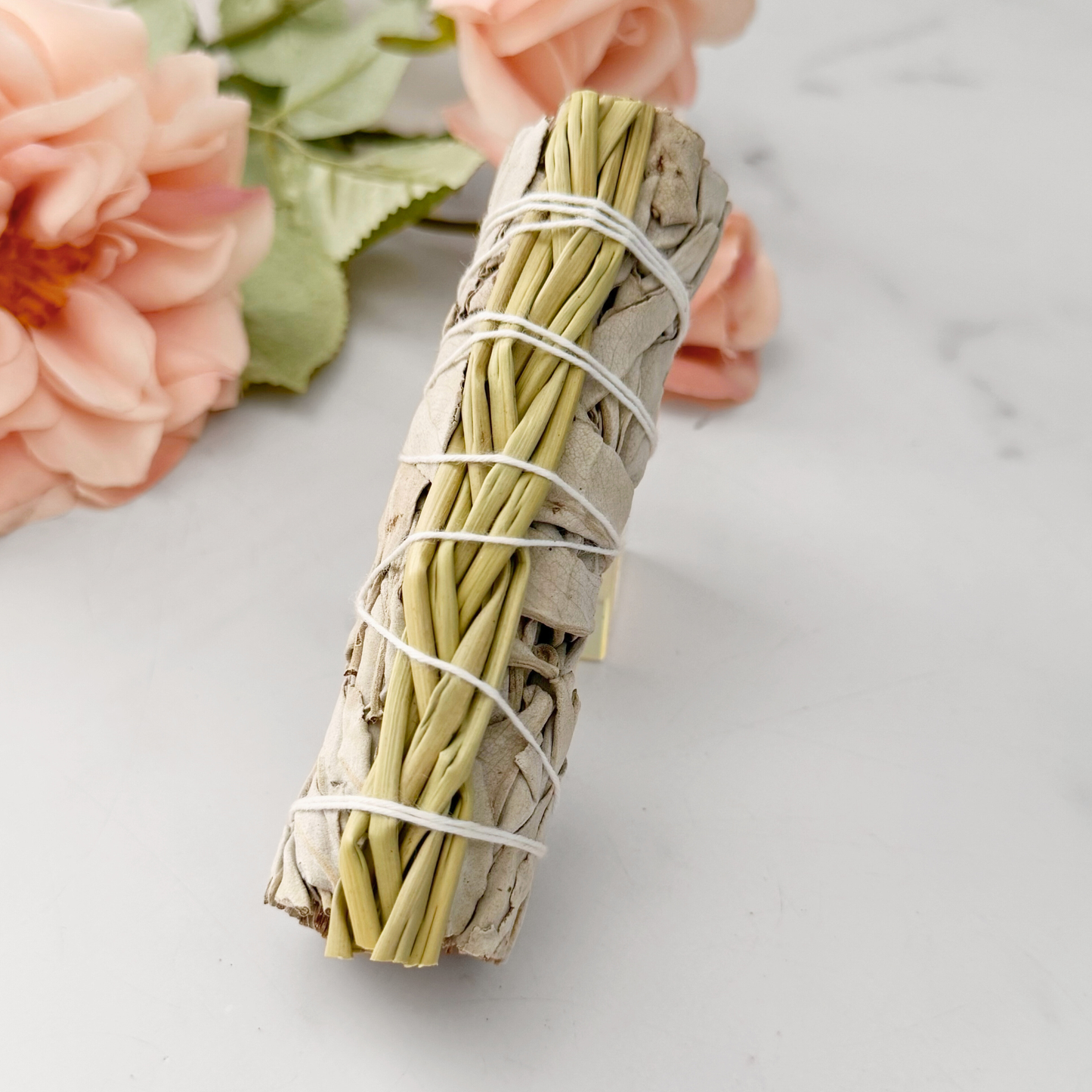 Organic White Sage with Sweetgrass