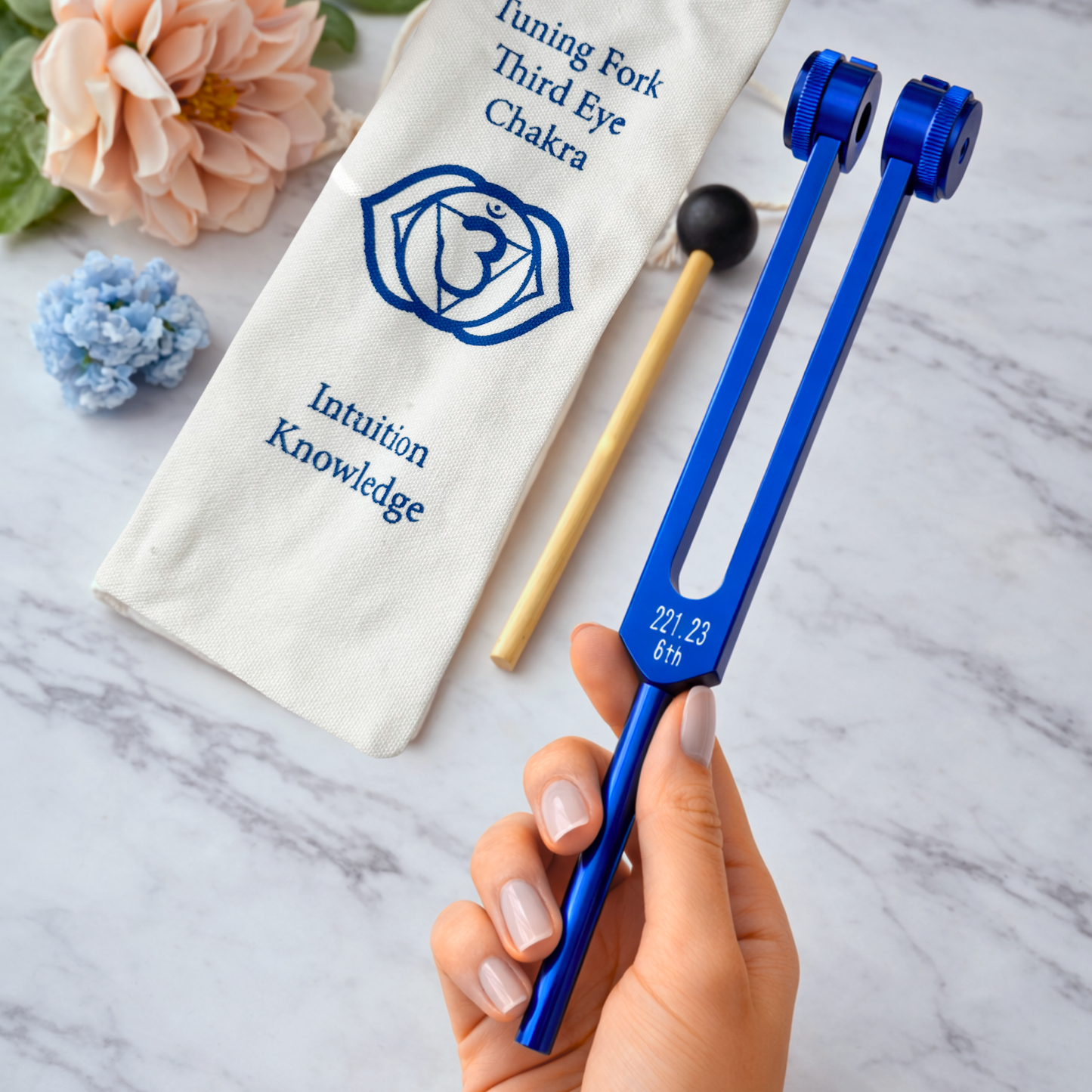 Complete 7 Chakra Tuning Fork Set