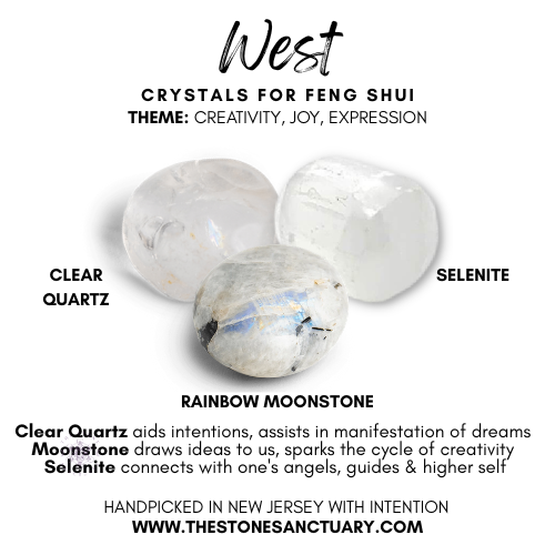 West Feng Shui Crystal Kit – Creativity, Joy & Expression