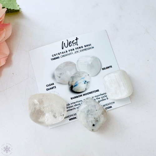 West Feng Shui Crystal Kit – Creativity, Joy & Expression