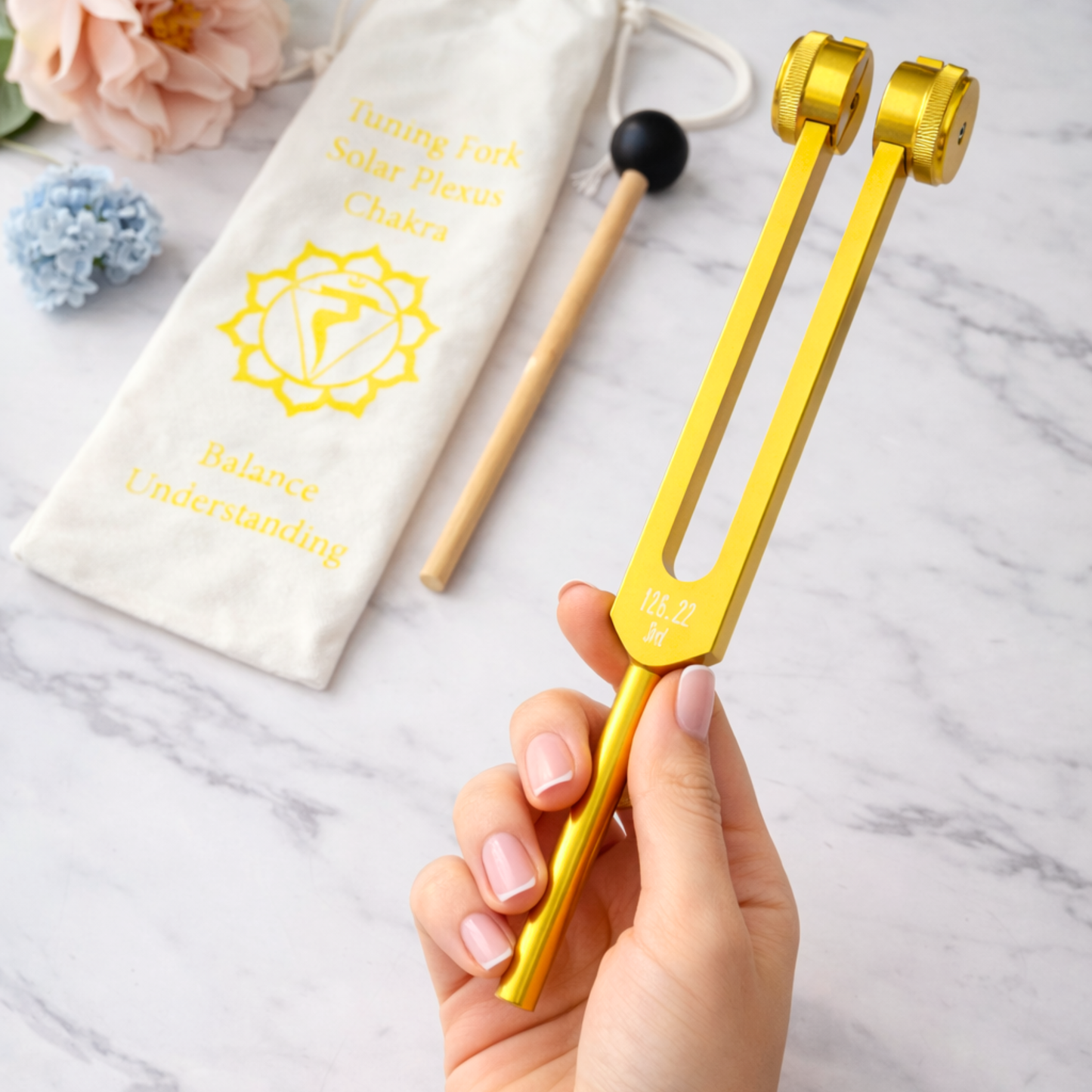 Solar Plexus Chakra Tuning Fork – 126.22 Hz