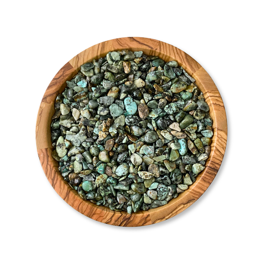 African Turquoise Crystal Chips