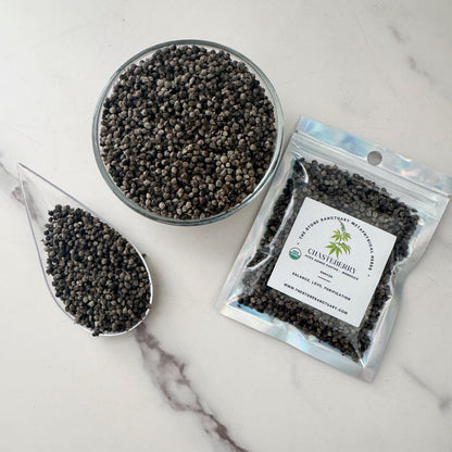 Chaste Tree Berries, Whole, Organic