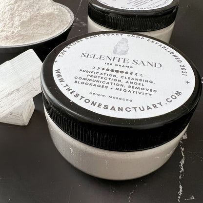 Selenite Powder Sand