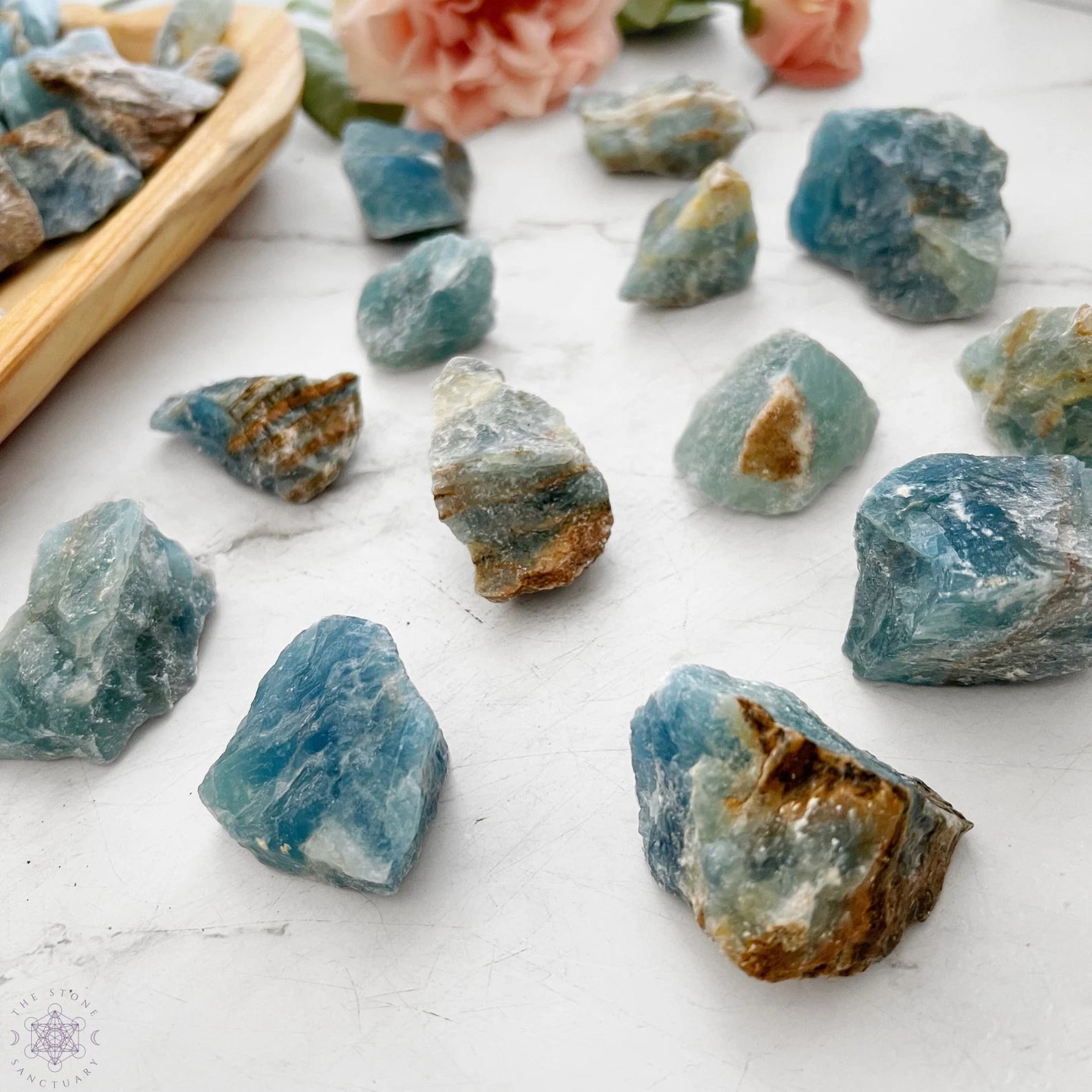 Raw Blue Onyx Stones The Stone Sanctuary - Main Image