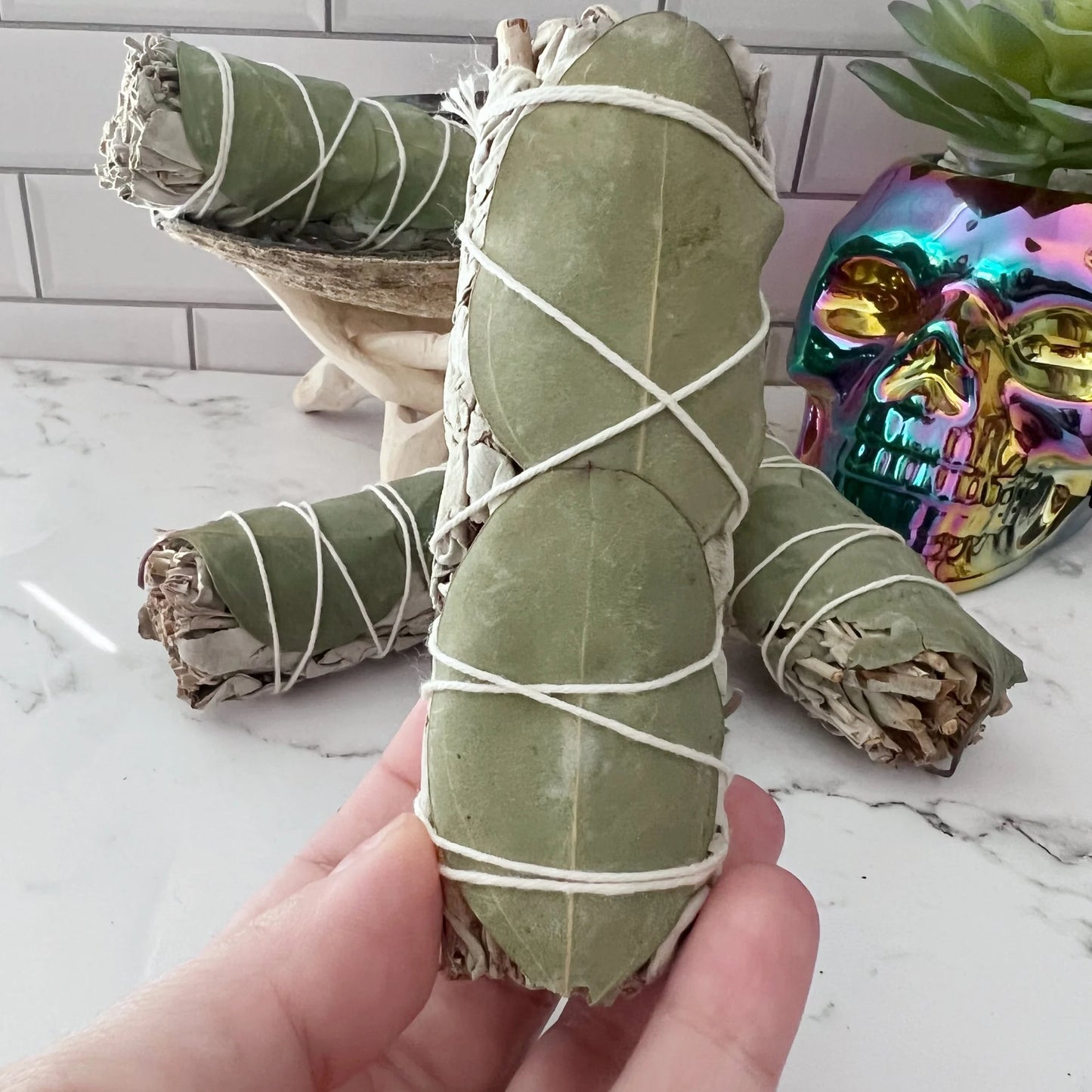 Eucalyptus & Organic White Sage Smudge Stick