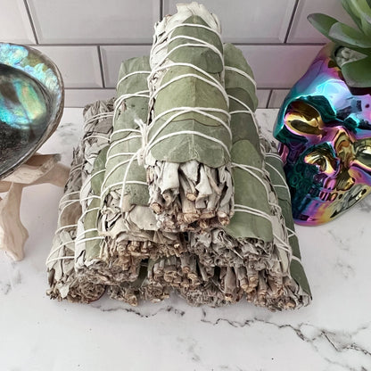Eucalyptus & Organic White Sage Smudge Stick