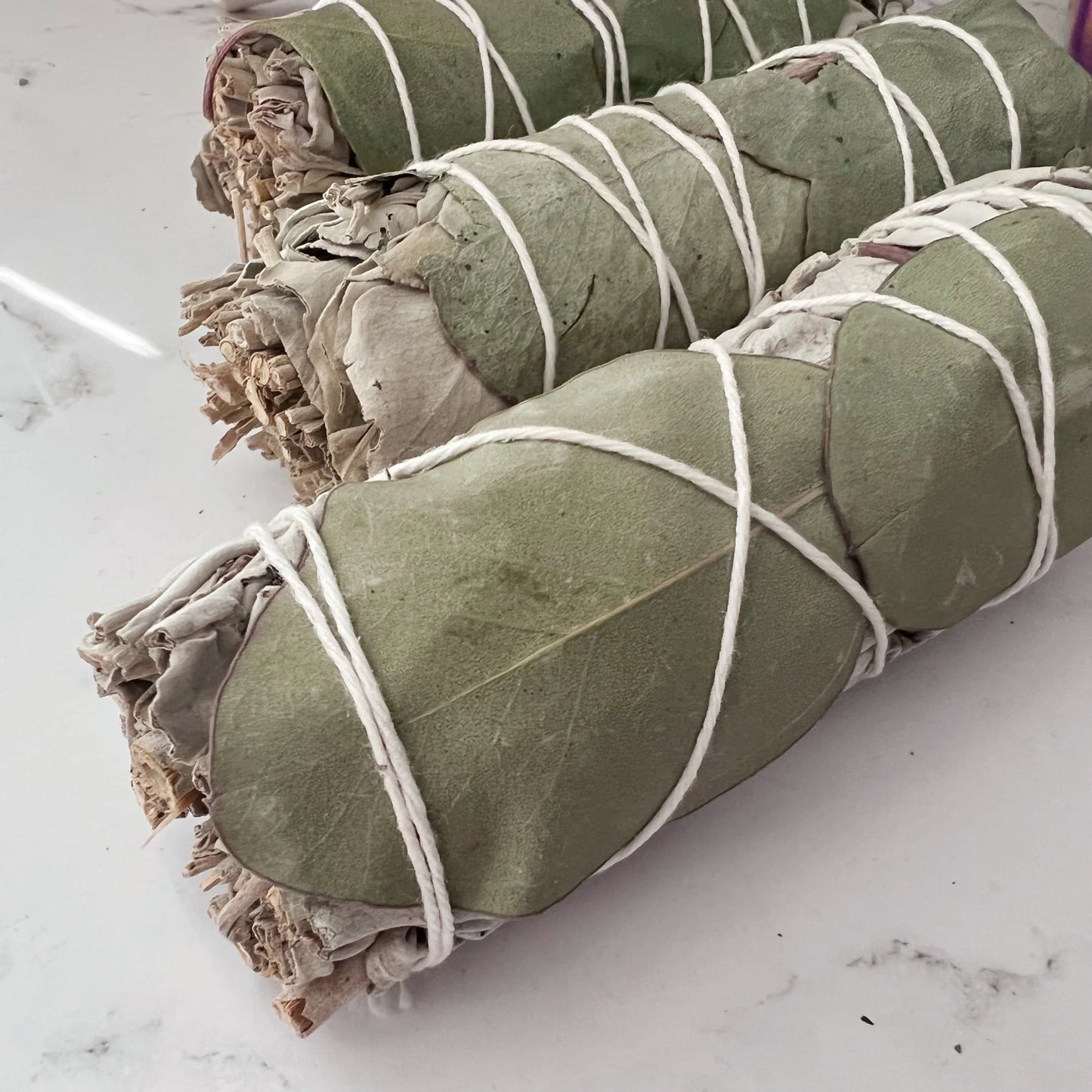 Eucalyptus & Organic White Sage Smudge Stick