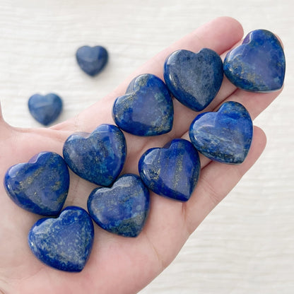 1" Mini Lapis Lazuli Heart