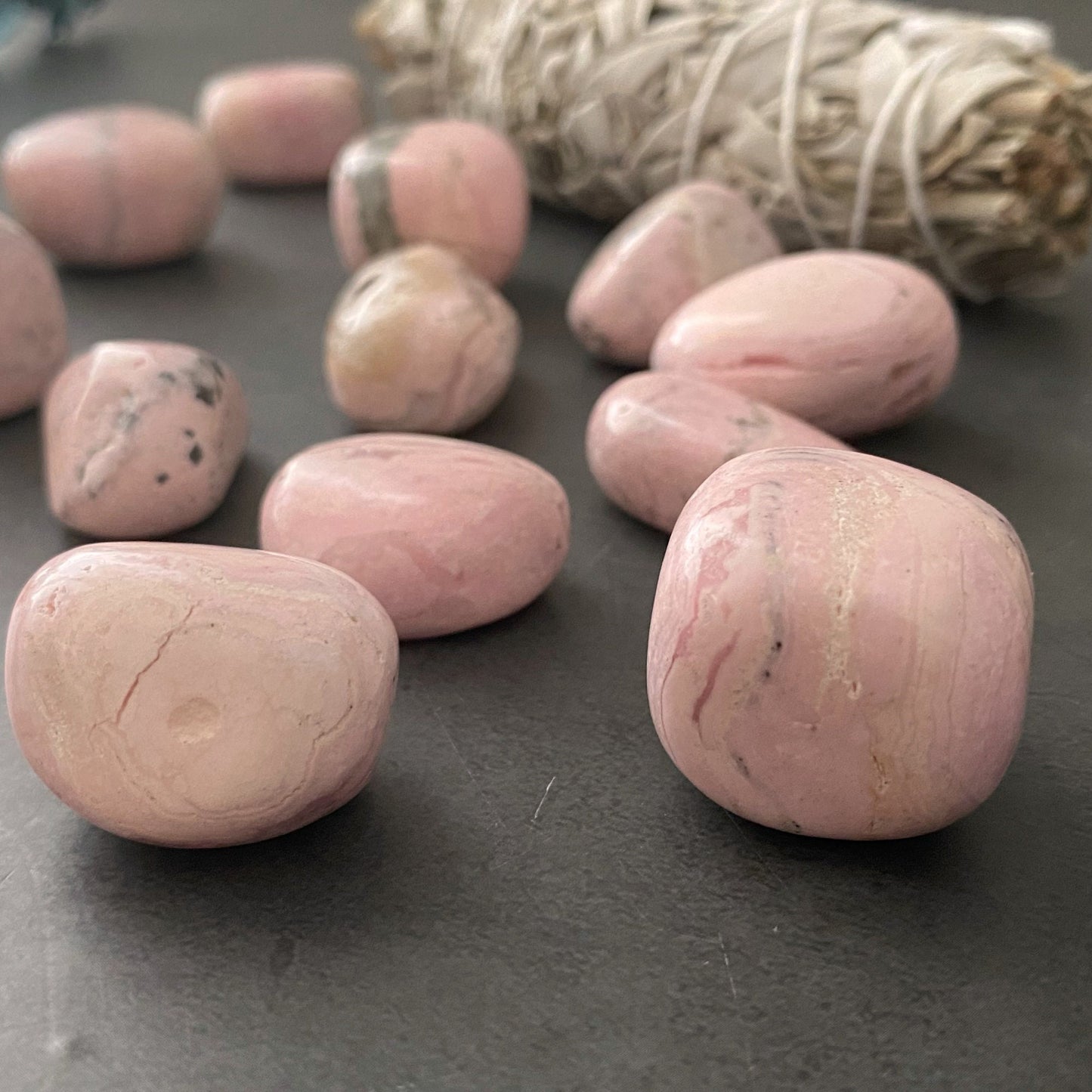 Rhodochrosite Tumbled Stones