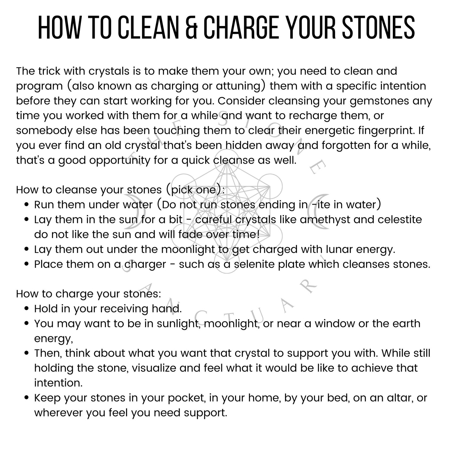 Aura Cleansing & Protection Crystal Kit