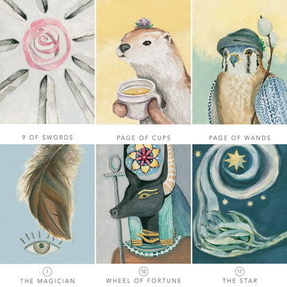White Sage Tarot in Tin