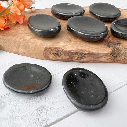 Black Tourmaline Worry Stone