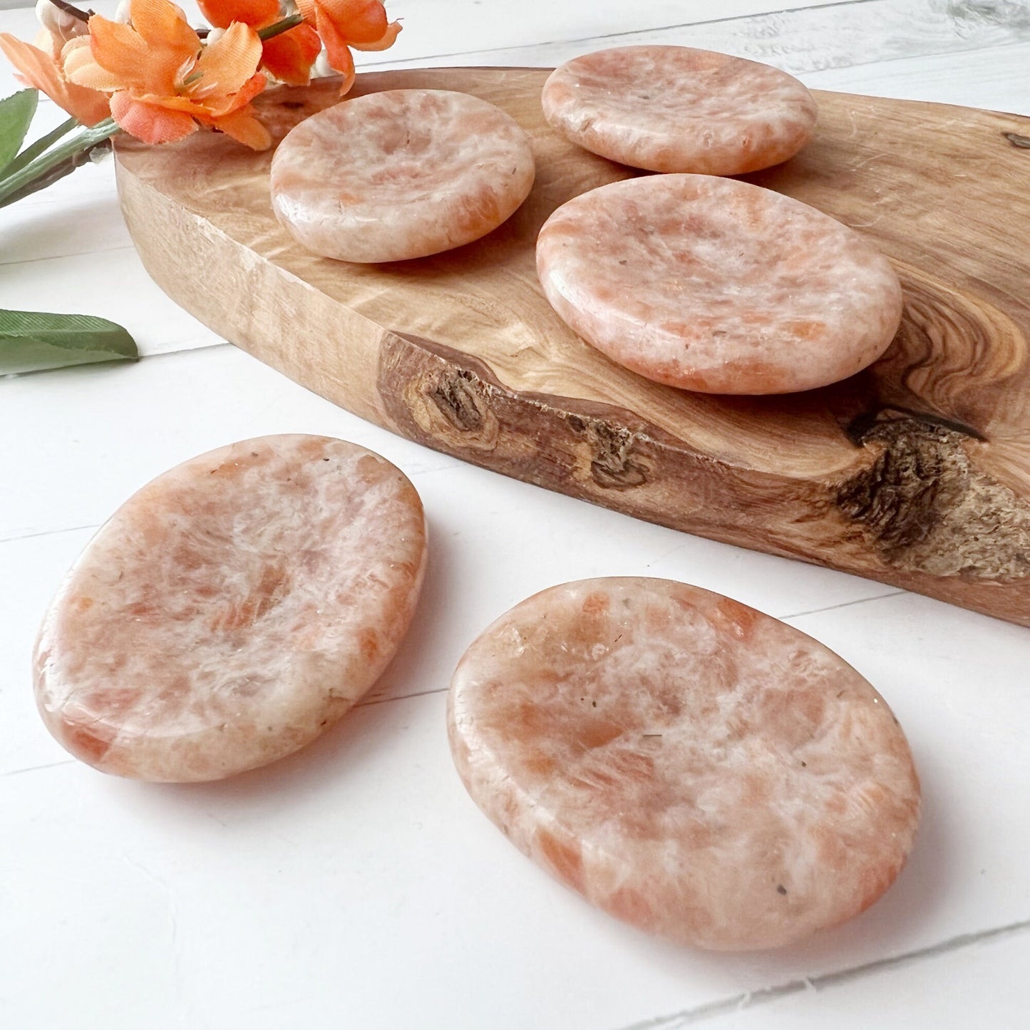 Sunstone Worry Stone