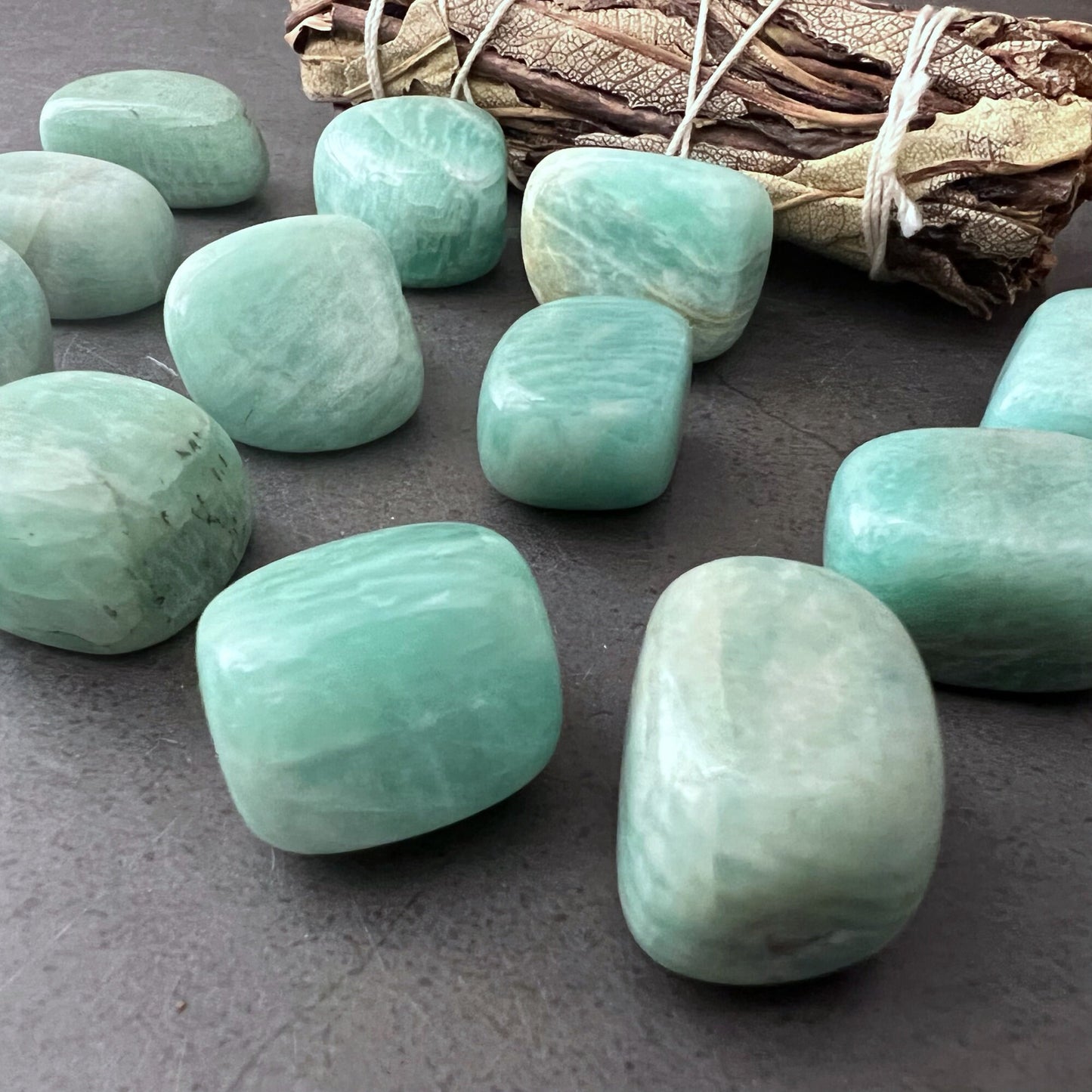 Amazonite Tumbled Stones