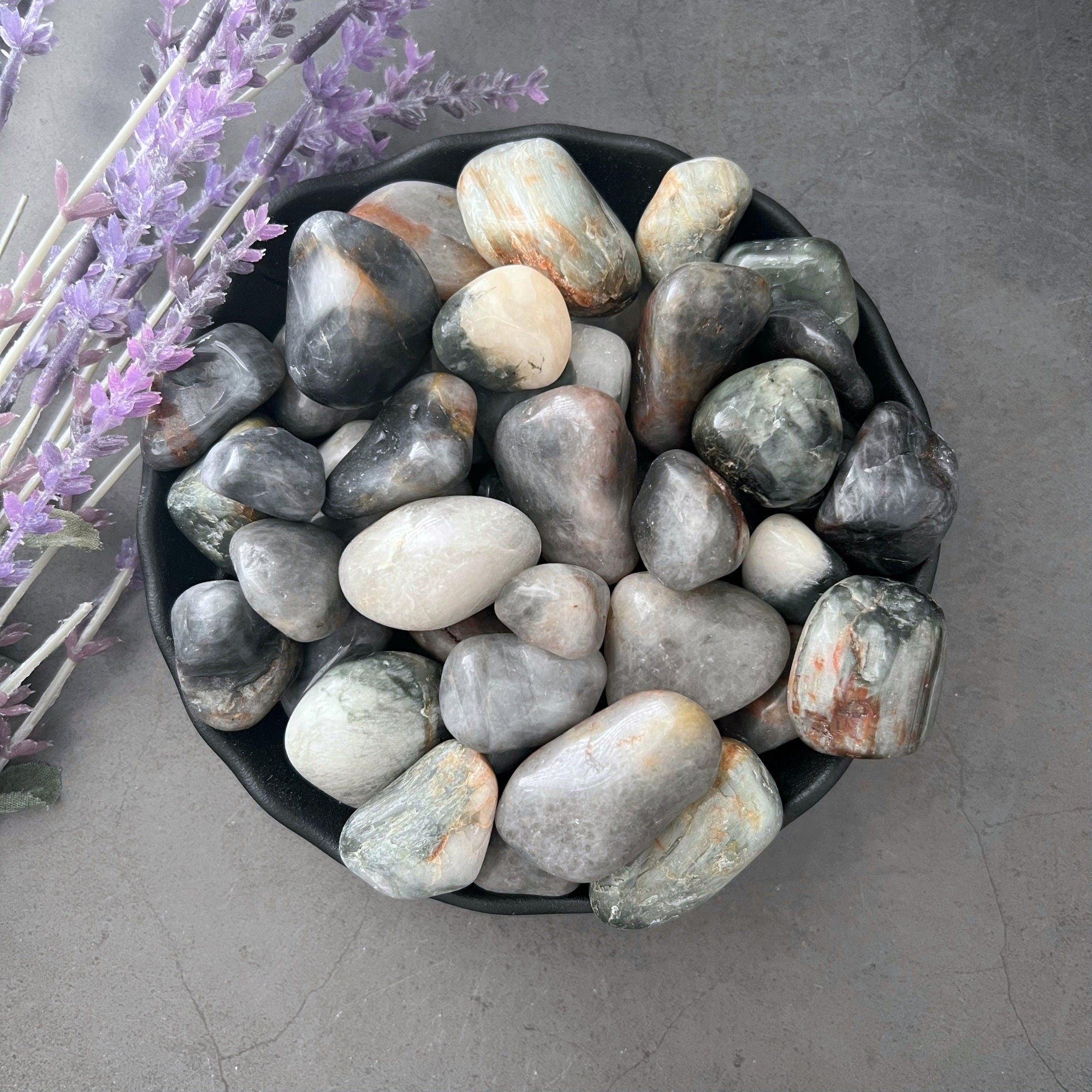 Cat's eye tumbled stone discount