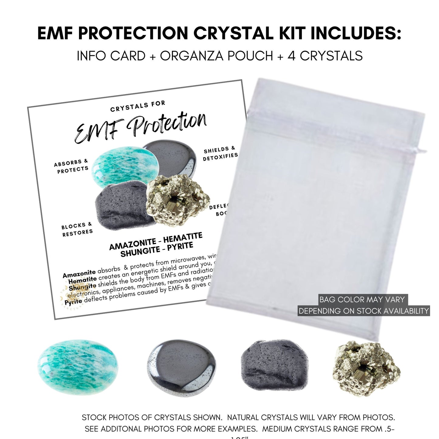 EMF Protection Crystal Kit