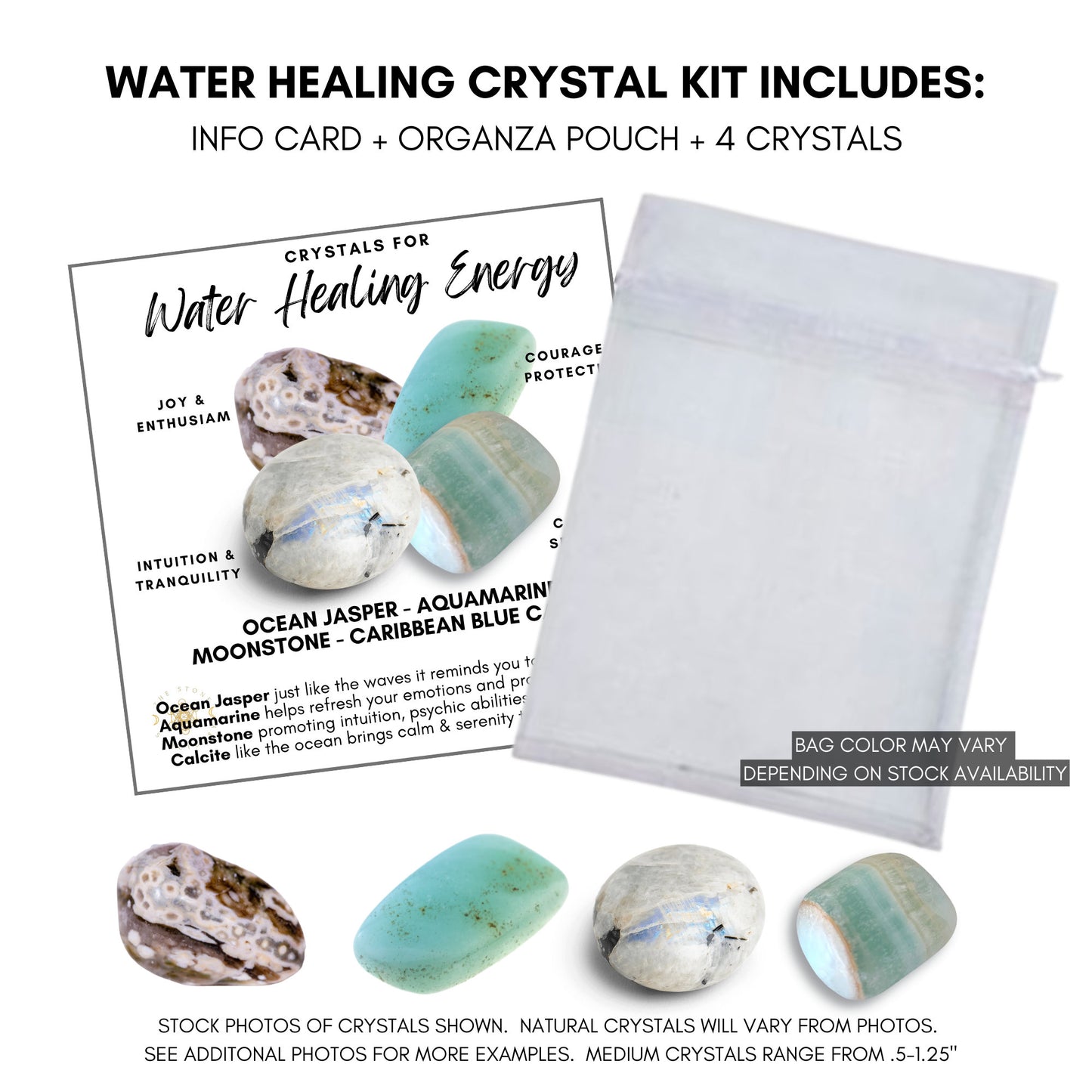 Water Healing Energy Crystal Kit