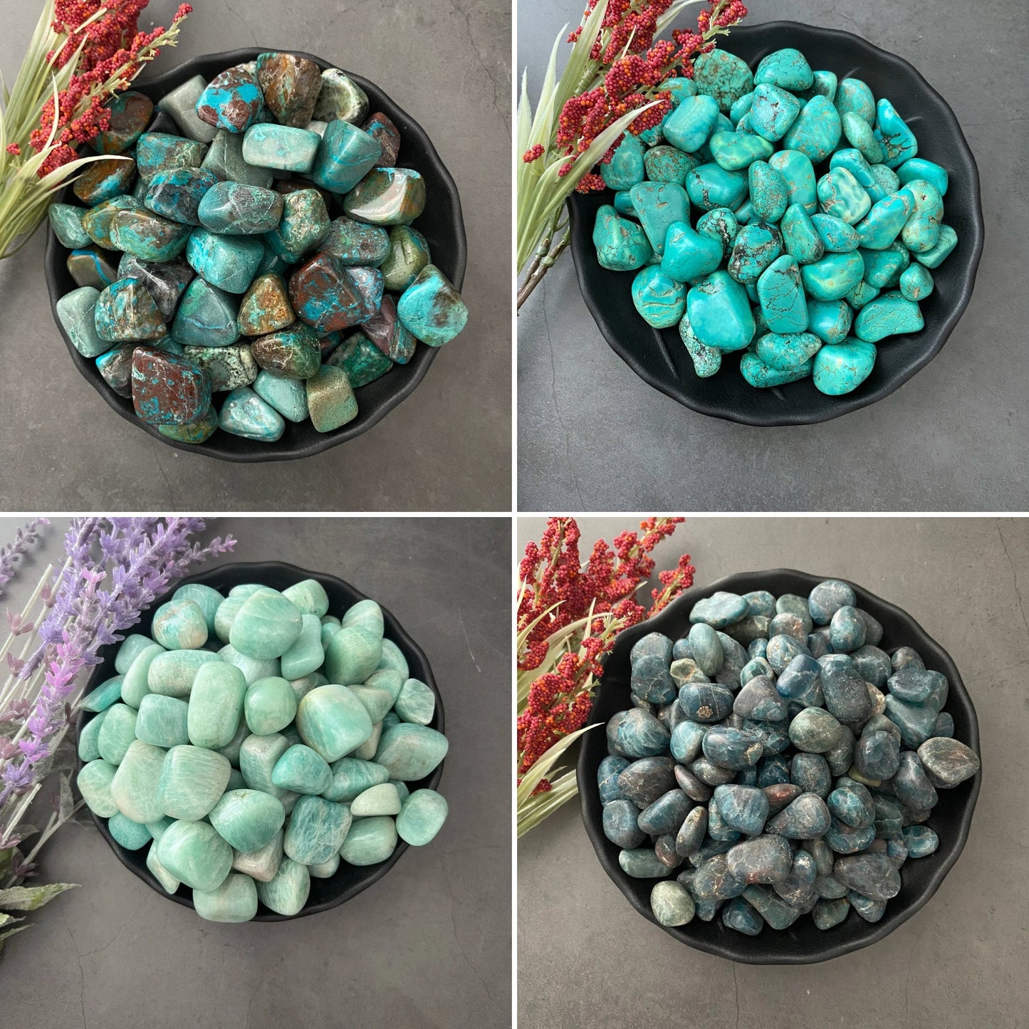Throat Chakra Crystal Kit