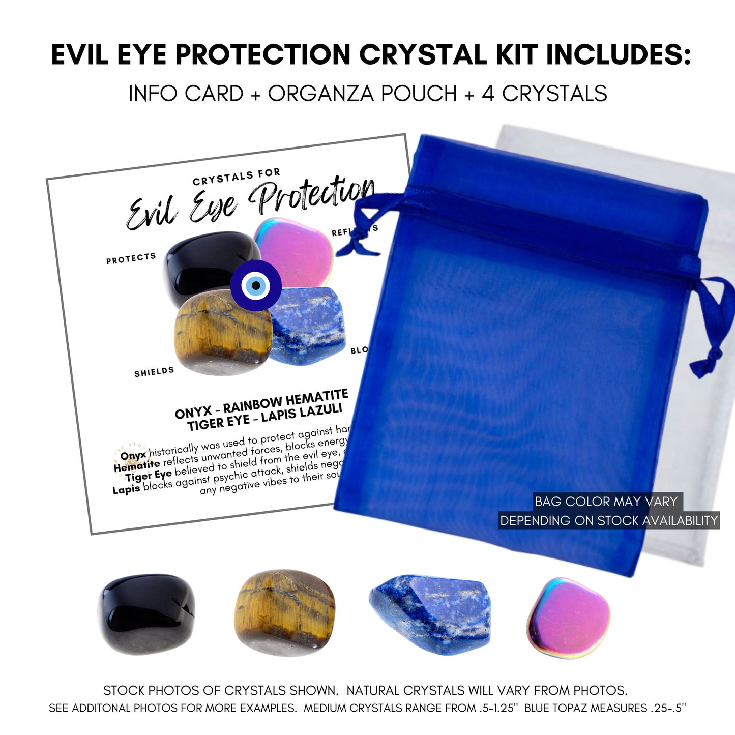 Evil Eye Crystal Kit