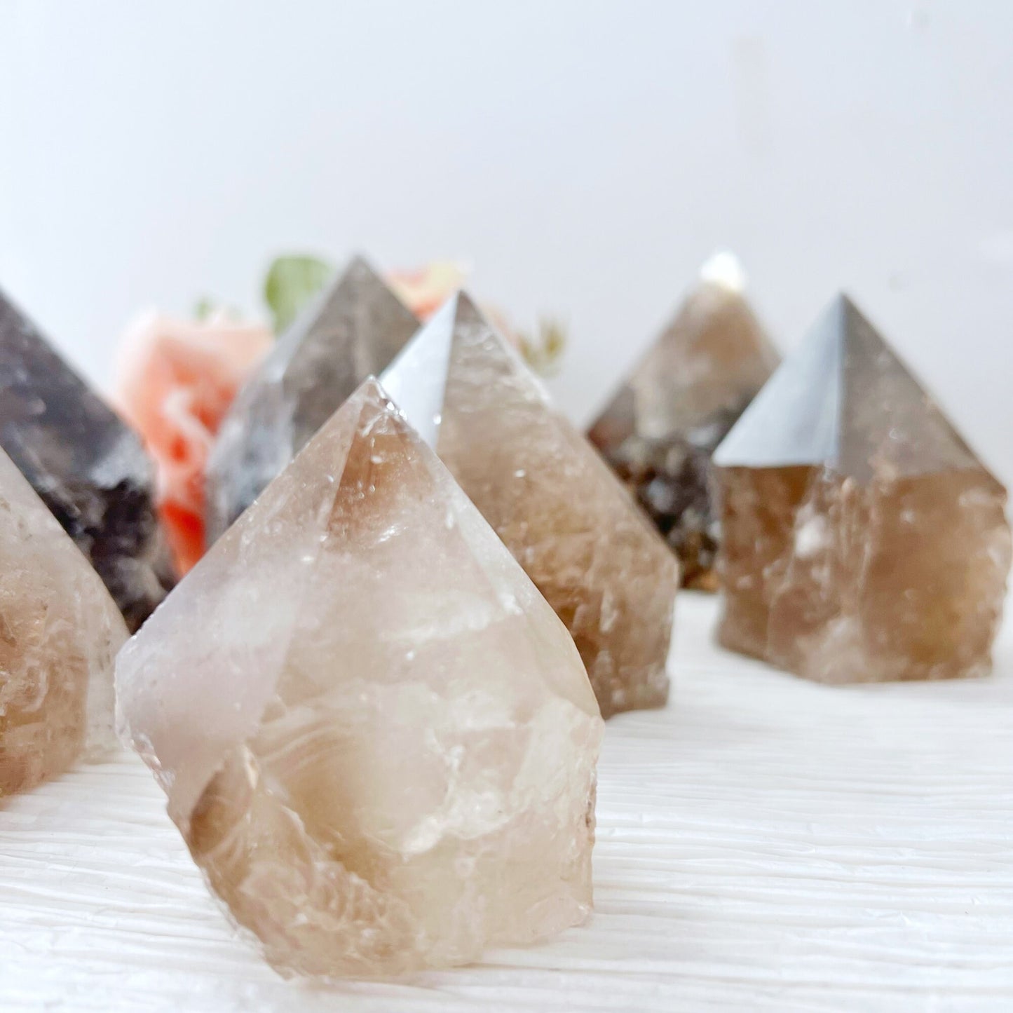 2-4" Smoky Quartz Top Polished Point